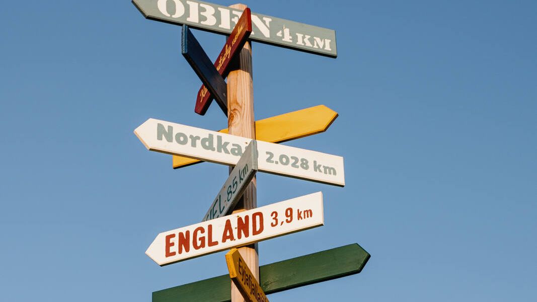 Wege beginnen auf Nordstrand