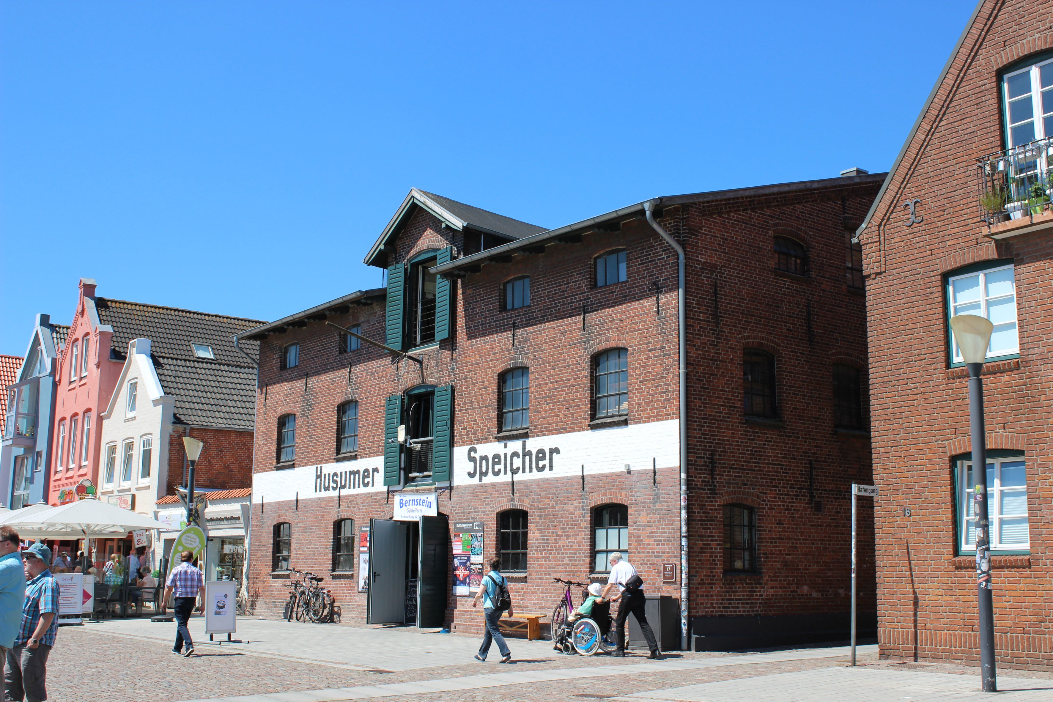 Außenansicht auf den Husumer Speicher