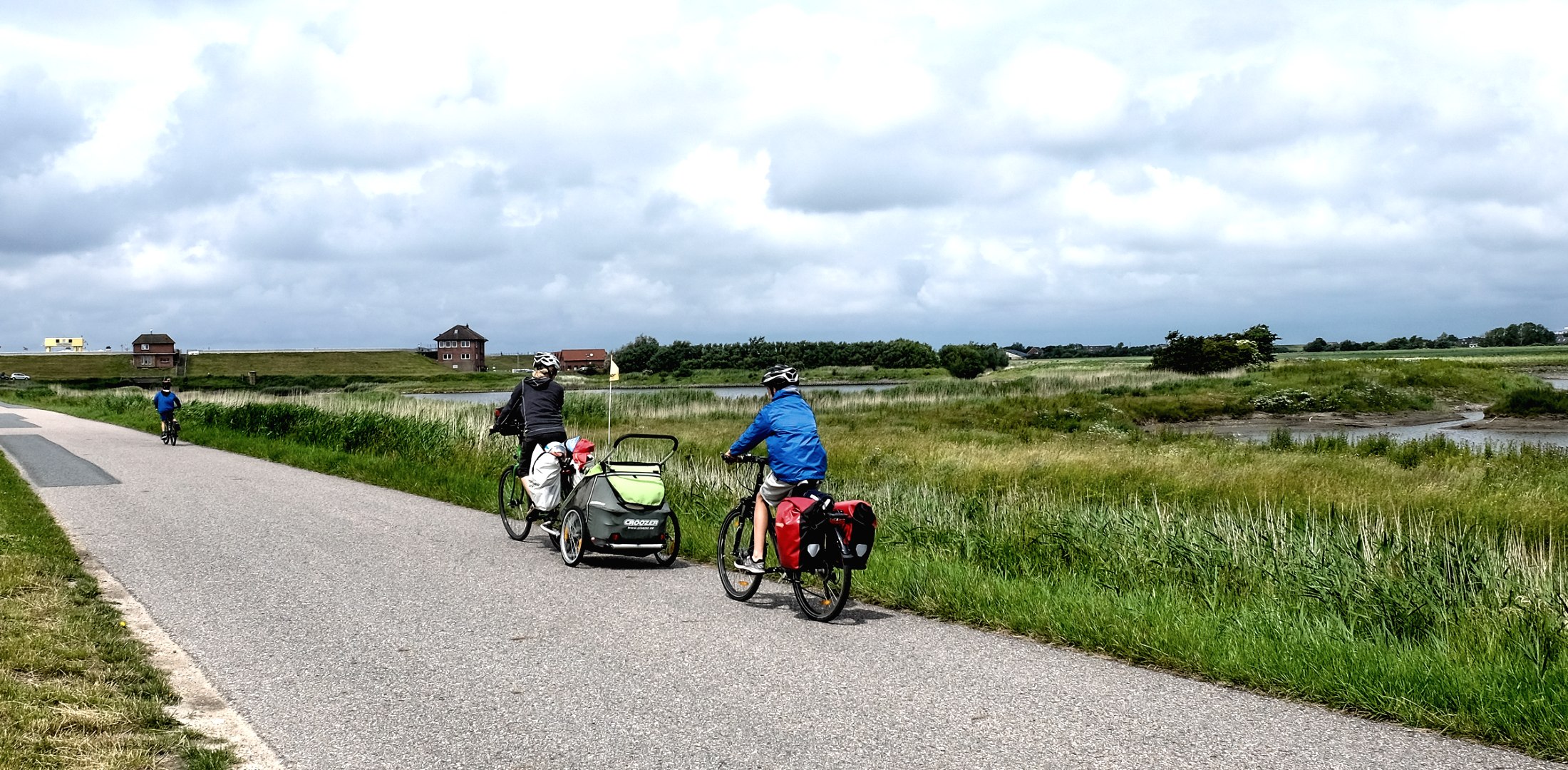 Radfahrer, © Nordstrand Tourismus